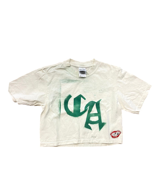 CA Women’s Abbreviation Crop (Cream)