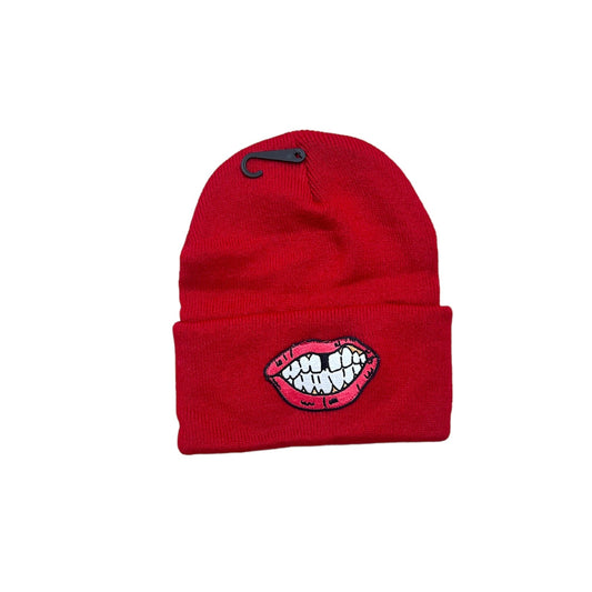 Cheese Beanie (Red)